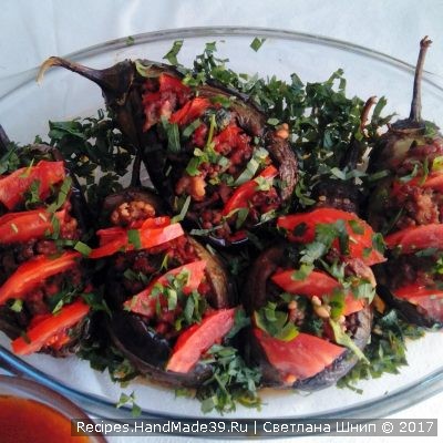Карныярык – баклажаны по-турецки, фаршированные мясом