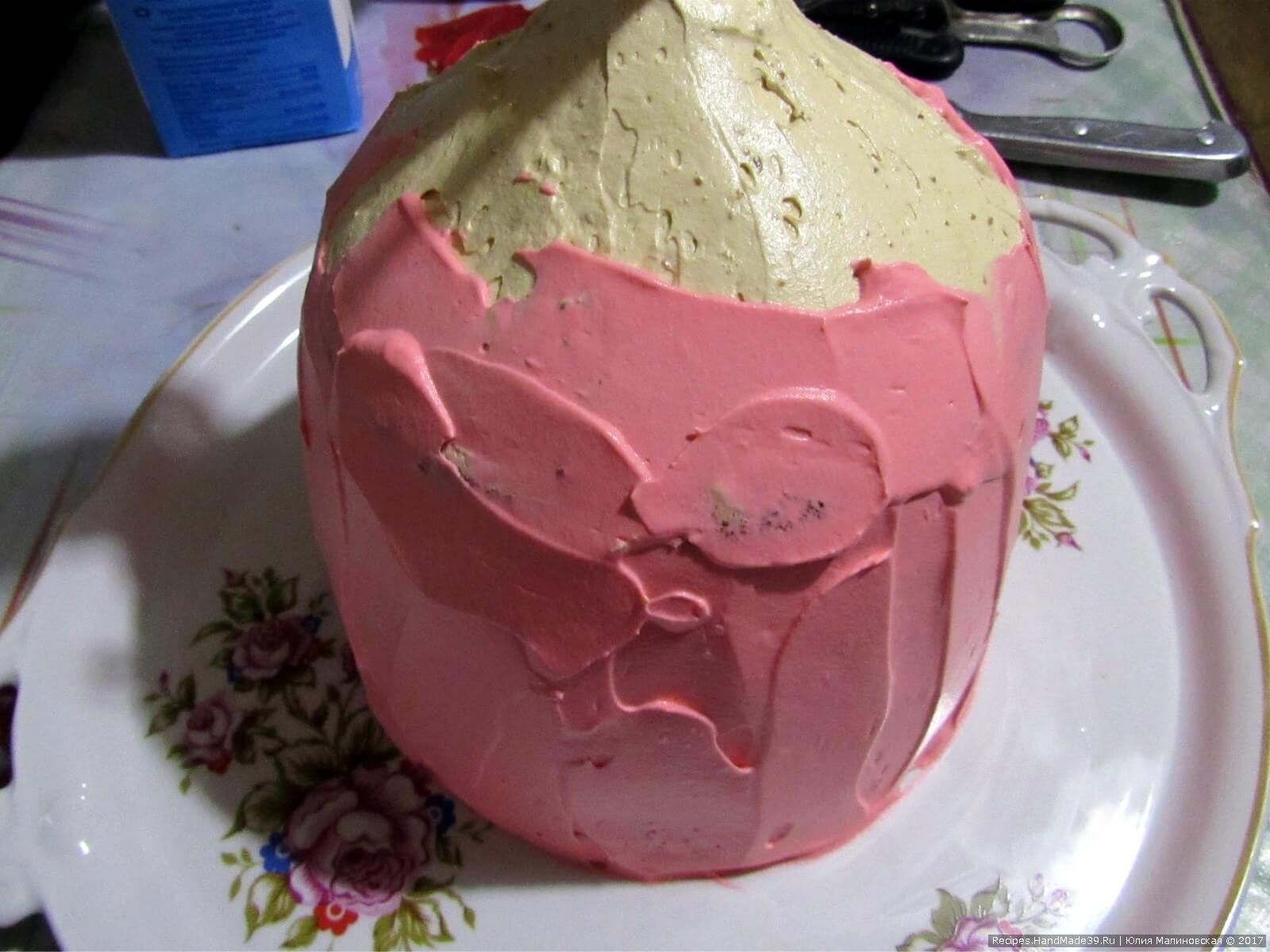 Торт кукла из крема (60 фото)