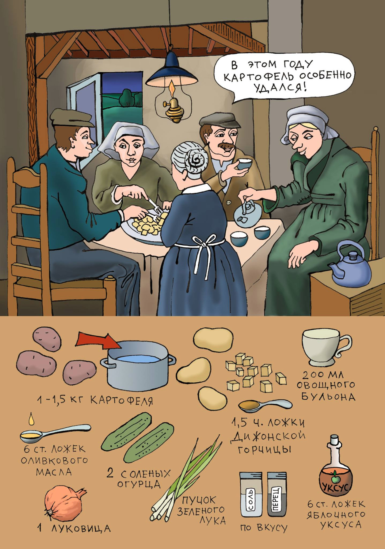 Прусские кулинарные рецепты от Ольги Дмитриевой в картинках