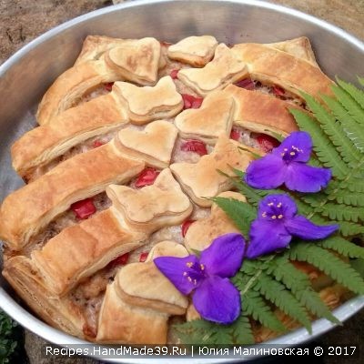 Пирог с фаршем – пошаговый кулинарный рецепт с видео