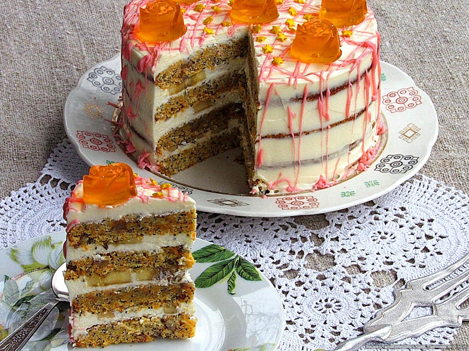 Как приготовить прослойку для торта. Торт кокетка Шоколадница. Морковный торт с кремом чиз. Маково морковный торт.