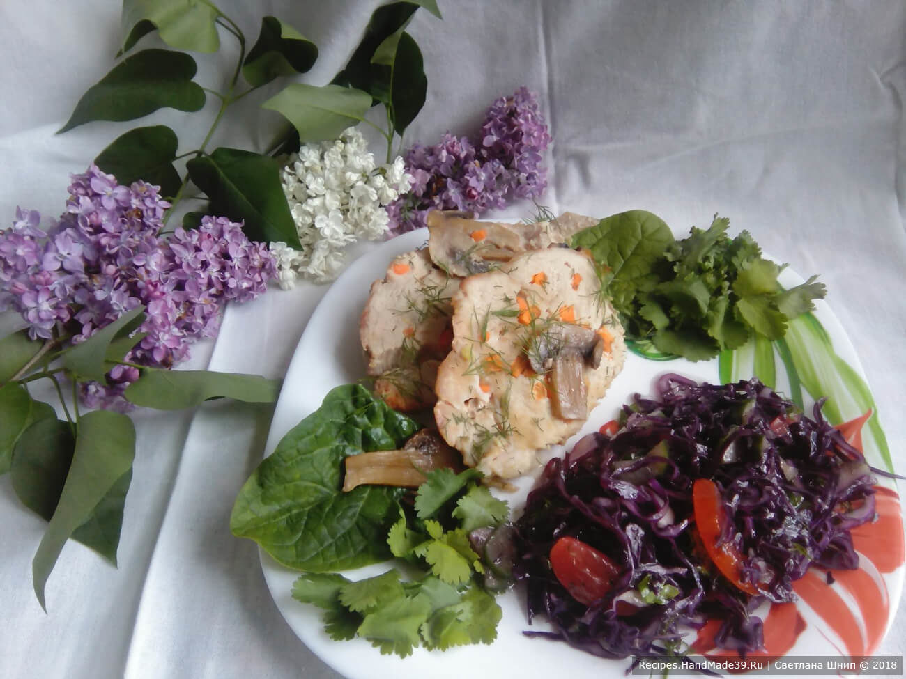 Запечённое мясо «Праздничное» с морковью и шампиньонами – Свежие Рецепты –  кулинарный сайт