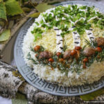 Салат «Белая берёза»