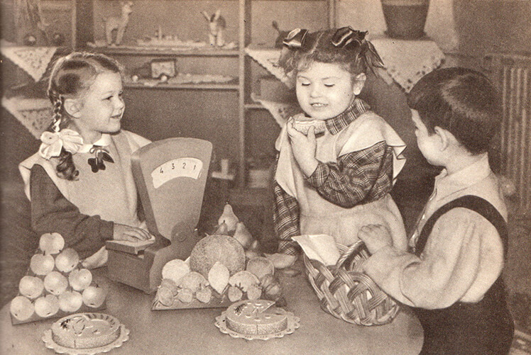 Советское меню ребенка в 1 год