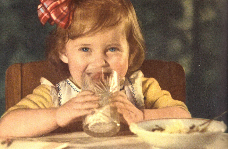 Что ели дети в 1958 году