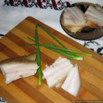 Вкусное сало, варённое в маринаде