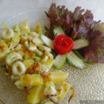 Галушки с картошкой и луком