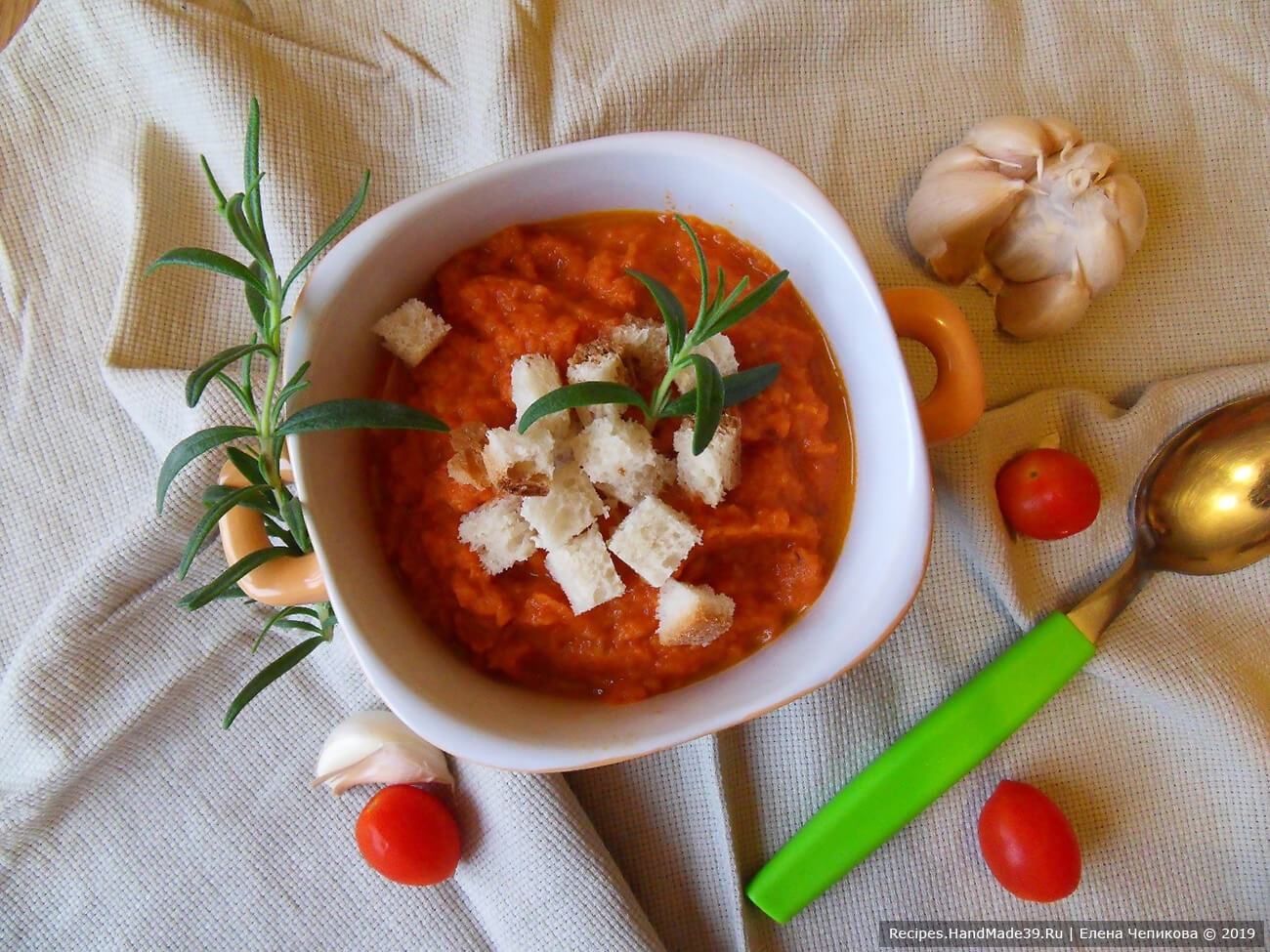 Томатный суп «Pappa al pomodoro» – пошаговый рецепт с фото