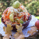 Квашеная капуста с яблоками