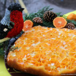 Мандариновый пирог с пропиткой