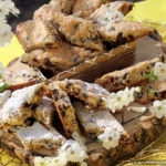 Мягкое печенье «Мазурка» с изюмом и грецкими орехами