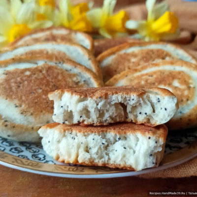 Пышные оладьи – пошаговый кулинарный рецепт с фото