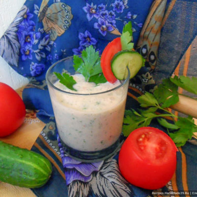 Смузи с овощами и зеленью на кефире – пошаговый рецепт с фото