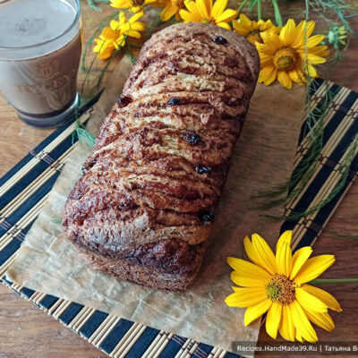 Творожный кекс с варёной сгущёнкой – пошаговый кулинарный рецепт с фото