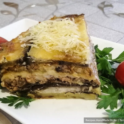 Мусака по-болгарски– пошаговый кулинарный рецепт с фото