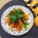 Салат по-мароккански с морковью и курицей