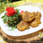 Давленый картофель, запечённый в духовке по-португальски