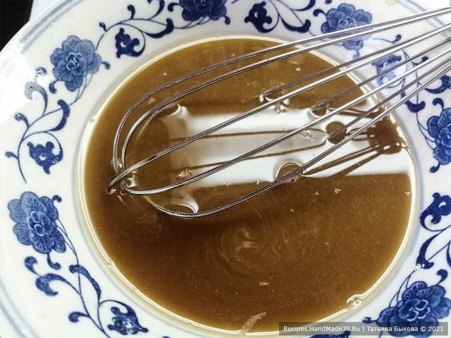 Баклажаны в кисло-сладком соусе – фото шаг 15. Приготовление кисло-сладкого соуса