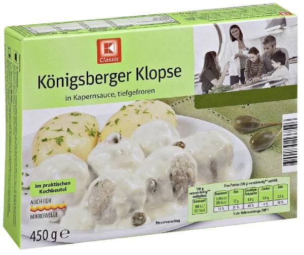 Клопсы и Кенигсбергские клопсы (Königsberger Klopse)