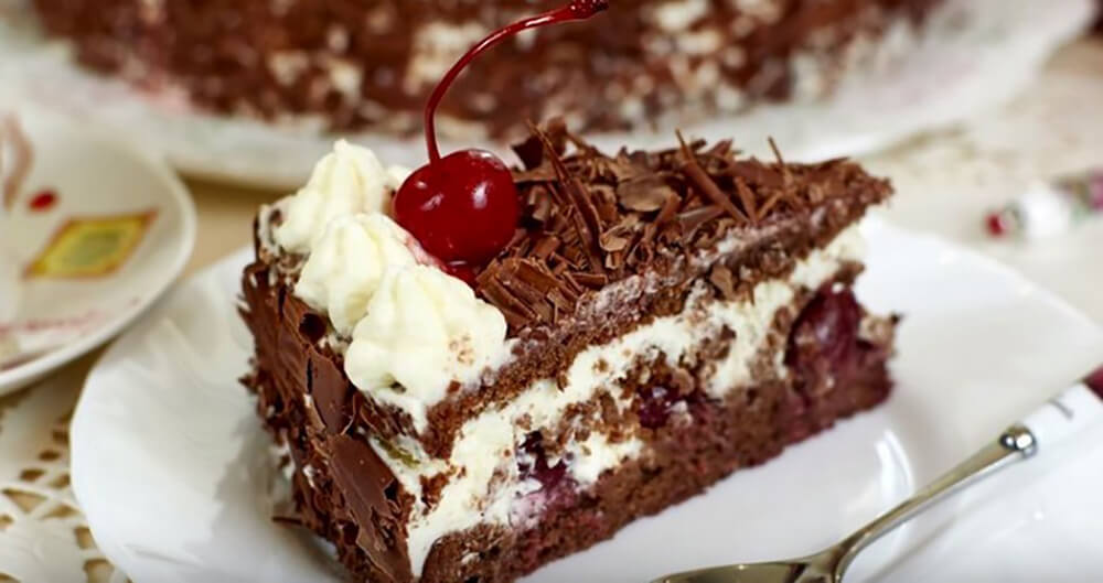 Шварцвальдский торт – пошаговый классический рецепт