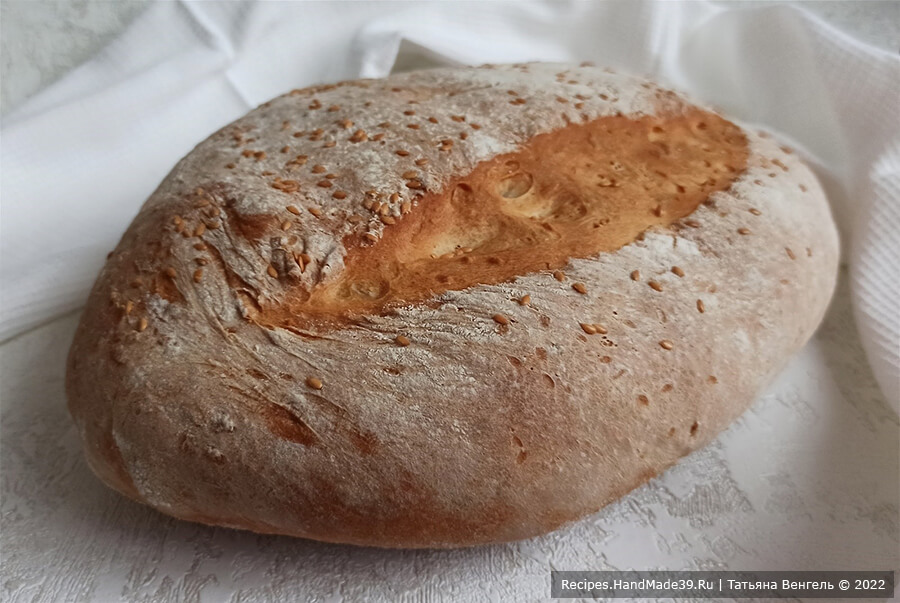 Хлеб на сыворотке без дрожжей в духовке