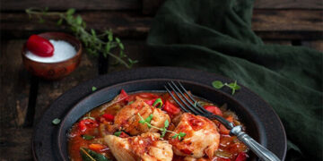 Треска в томатном соусе – пошаговый кулинарный рецепт с фото