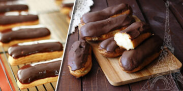 Эклер – история пирожного из заварного теста