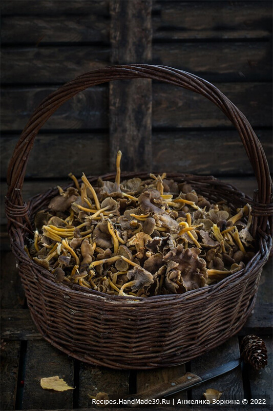 Варенье из грибов – фото шаг 1. Лучше мармелад-варенье готовить из мелких лисичек