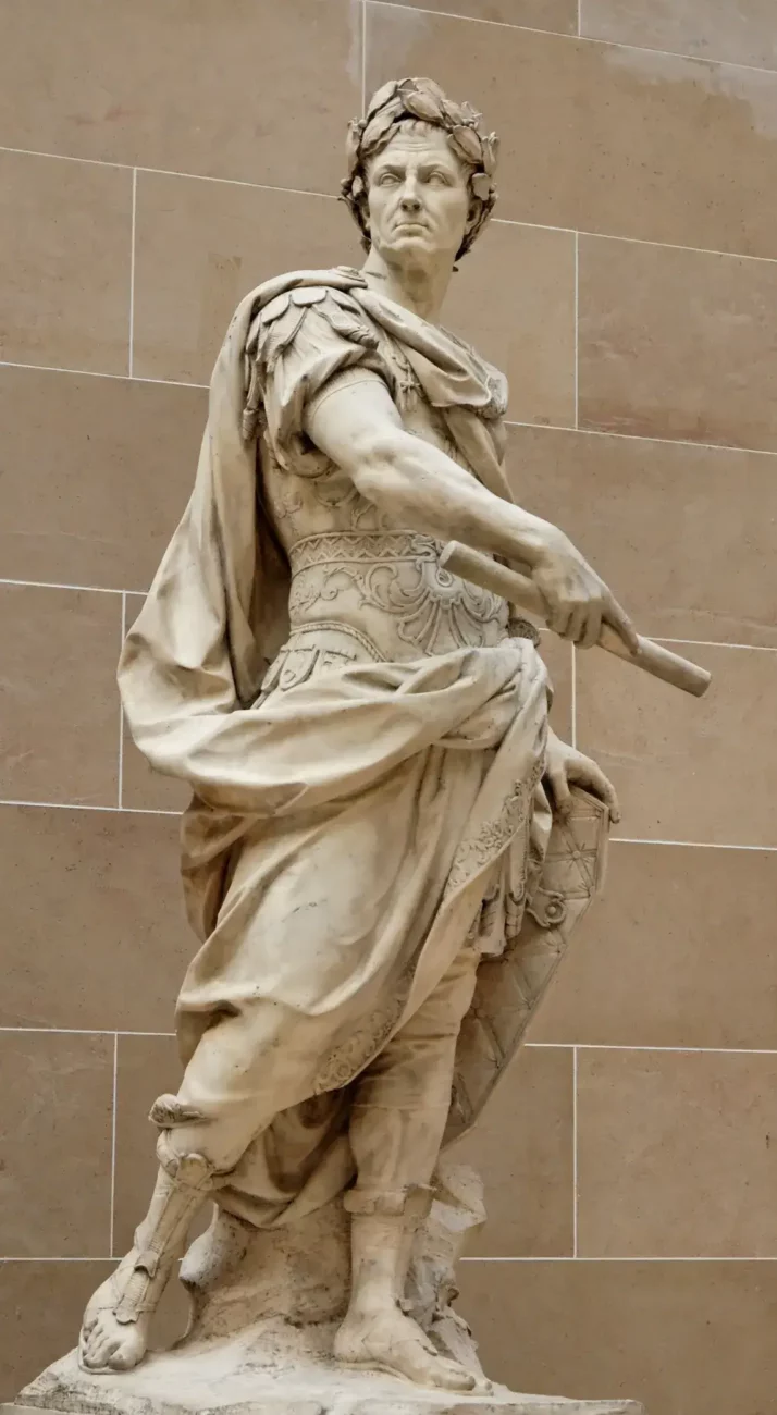 Гай Юлий Цезарь, статуя в саду Версальского дворца, 1696 г