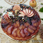 Тарт Татен с карамелизованными яблоками