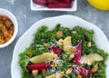 Салат с капустой кале – пошаговый кулинарный рецепт с фото