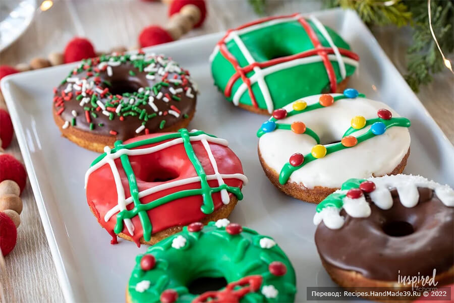 Вкусные пончики с вишнями на Рождество: простой пошаговый рецепт