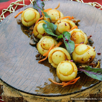 Картофельные грибочки – пошаговый кулинарный рецепт с фото