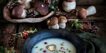 Суп-пюре из грибов и цветной капусты – пошаговый кулинарный рецепт с фото