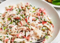 Крабовый салат – пошаговый кулинарный рецепт с фото