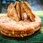 Сырная лепёшка на кефире и молоке