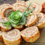 Капустный рулет с мясным фаршем