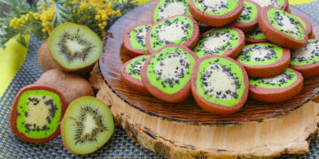 Печенье «Киви» – пошаговый кулинарный рецепт с фото