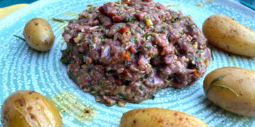 Тартар из говядины – пошаговый кулинарный рецепт с фото
