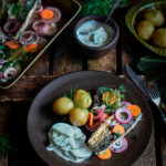 Жареная скумбрия в маринаде