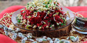 Салат из пророщенного маша – пошаговый кулинарный рецепт с фото