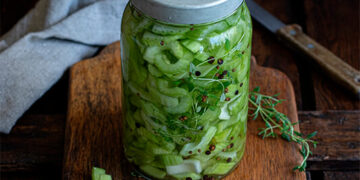 Маринованный сельдерей – пошаговый кулинарный рецепт