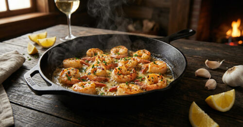 День жареных креветок