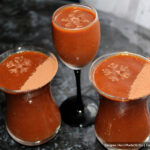 Шоколадный десерт «Хурма и какао»